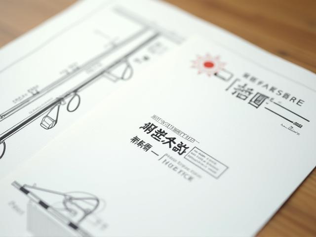 特許証の写真と技術図面のイメージ